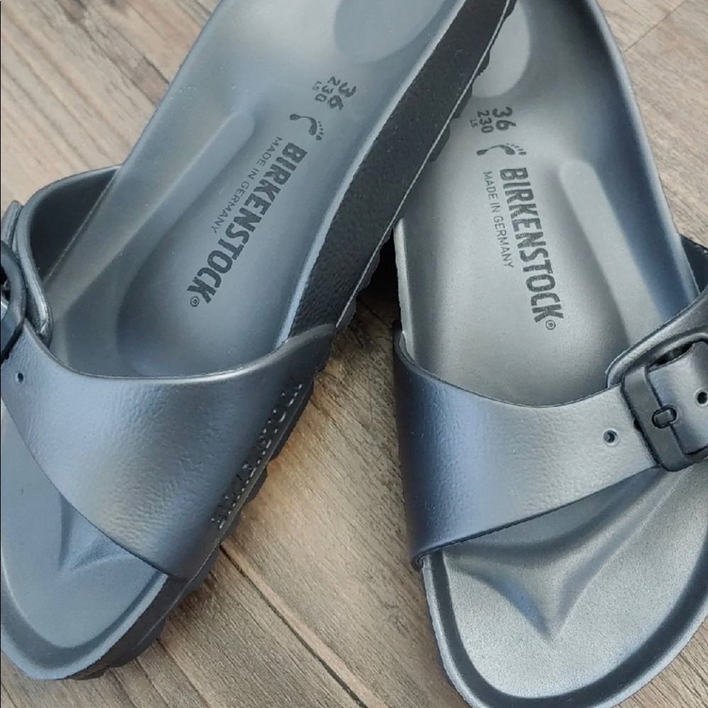 Birkenstock’s- Gray color  - Spring/ Summer  shoe